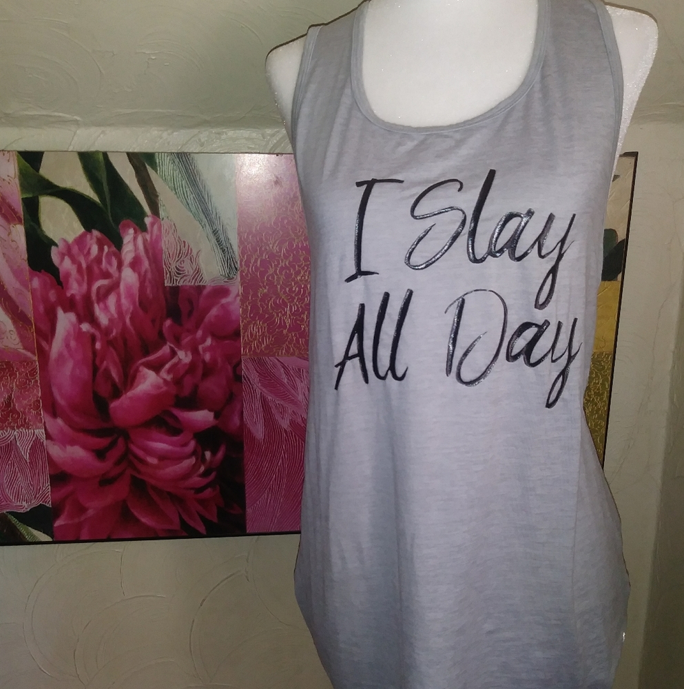 ✨Champion "I Slay All Day" Work-out Top